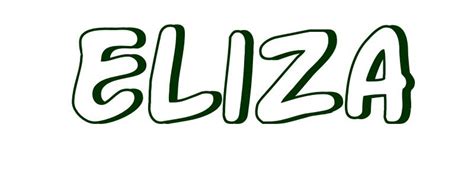 Coloring Page First Name Eliza Printable Coloring Pages