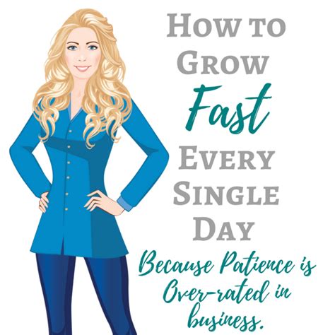 How To Grow Fast Every Single Day B Michelle Pippin