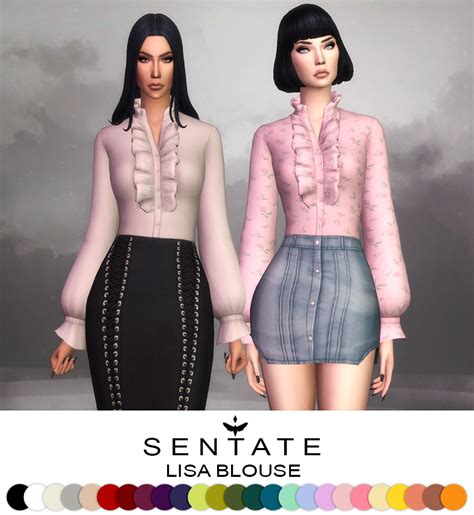The Sims 4 Cc — Sentate July 2021 Collection With Cottage Living