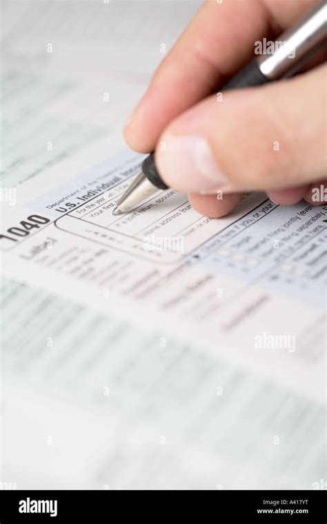 Form Filling Hi Res Stock Photography And Images Alamy
