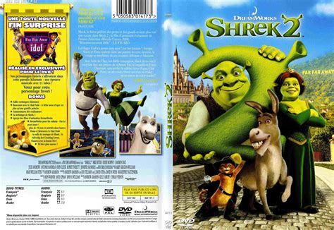 Jaquette Dvd De Shrek 2 Slim V3 Cinéma Passion