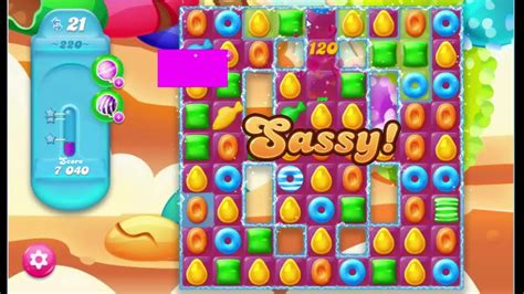 Candy Crush Jelly Saga Level 219 220 ★★★ Youtube