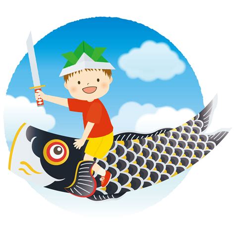 【端午の節句・こどもの日】カブト・鯉のぼりペーパークラフト無料ダウンロード