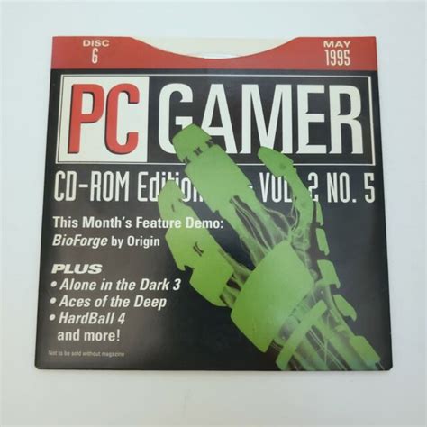 Pc Gamer Cd Rom Edition Demo Disc 6 May 1995 Vol 2 No 5 Bioforge By