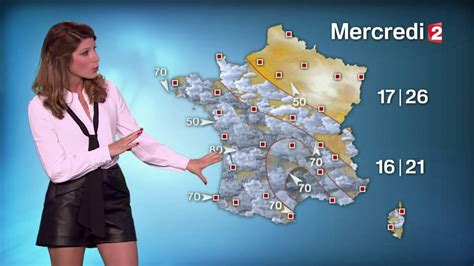 La Meteo De Chloe Nabedian Le 2016 09 12 Midi Sur France 2 Youtube