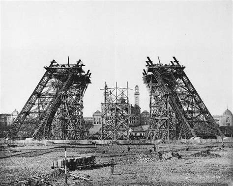 On Y Va Photos De La Construction De La Tour Eiffel