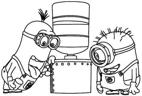 Minions Para Colorir E Pintar 1 Coloring City