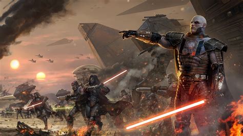 Wallpaper Star Wars Darth Malgus The Old Republic Screenshot