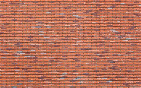 Download Wallpapers Orange Brickwall 4k Grunge Backgrounds Orange
