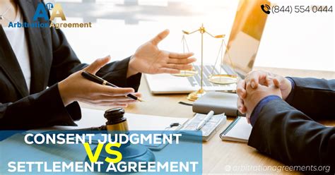 Consent Judgment Vs Settlement Agreement Aa