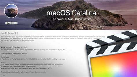 Final Cut Pro X 1048 And Macos Catalina 10152 Released The Clicks