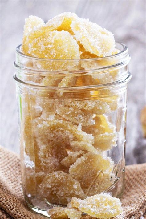 Easy 3 Ingredient Homemade Candied Ginger And Ginger Syrup Recipe