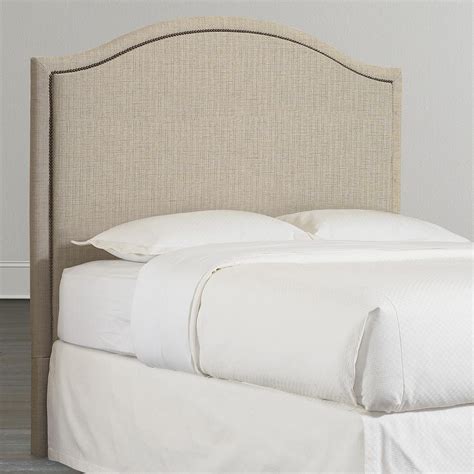 Custom Uph Beds Vienna Arched Queen Headboard By Bassett A0751000
