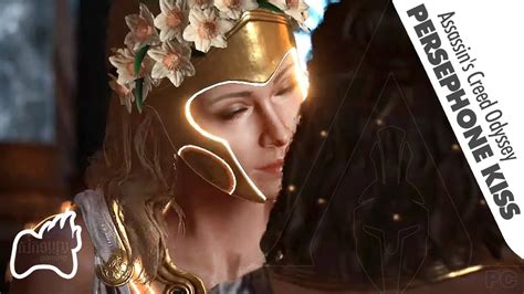 Assassin S Creed Odyssey Persephone Kissing Alexios Touched Hermes My