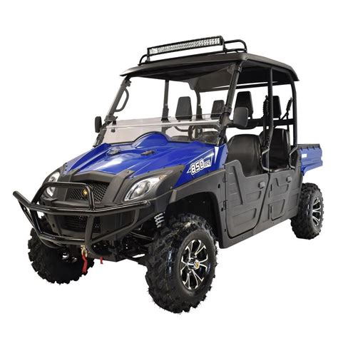 Massimo Crew 4WD 800 Cc UTV In Blue 4wd Gas Utility All Terrain Tyres