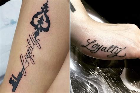 10 Loyalty Tattoos To Inspire Your Next Ink Loyalty