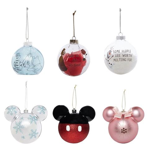 Christmas baubles & xmas tree ornaments. Primark has launched Disney baubles - Mickey Mouse, Minnie ...