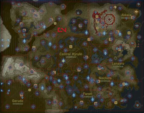 Zelda Botw Shrine Locations Map Find And Complete All 120