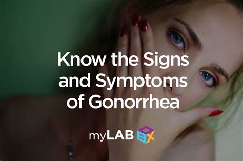 Know The Signs And Symptoms Of Gonorrhea At Home Std Test Std