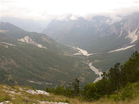 Filevalbona Valley From Valbona Pass