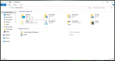 Change The Default Action When You Start Typing In Windows 10 File Explorer