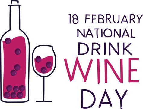 National Drink Wine Day Vector Illustration 20257904 Vector Art At Vecteezy