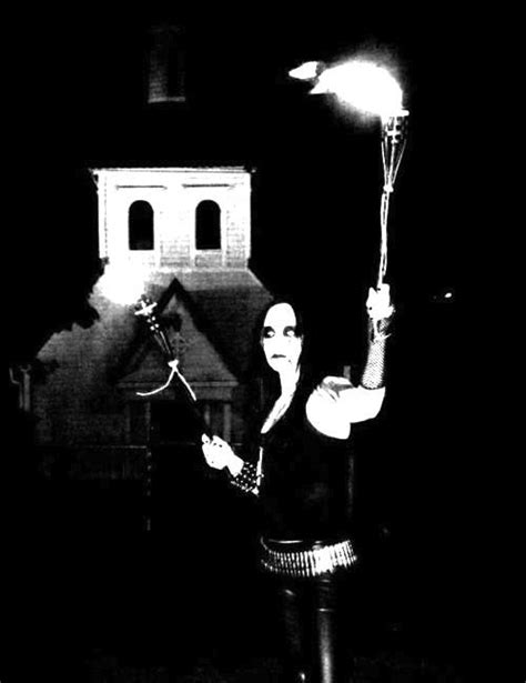 female black metal telegraph