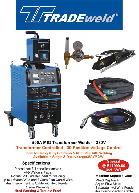 A Tradeweld Mig Welder Special Weldmart