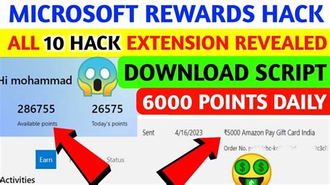 Microsoft Rewards Hack Unlimited Points 2023 Microsoft Rewards Hack