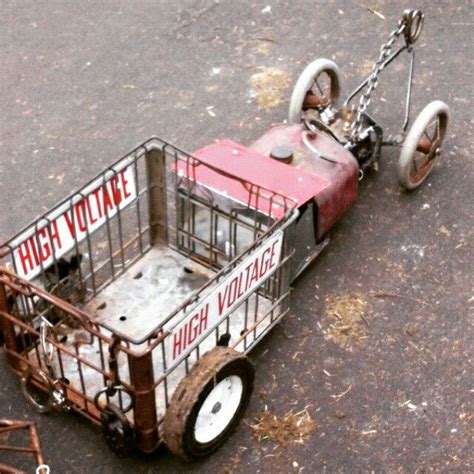 Not A Radio Flyer But A Start To A Rat Rod Lowered Slammed Swap Meet Custom Wagon Milk Crate