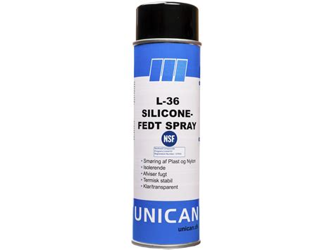 Unican L 36 Siliconefedt 500ml Ren Siliconefedt