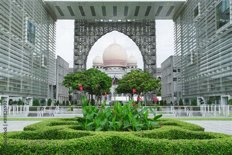 Palace Of Justice Istana Kehakiman Building Putrajaya Malaysia Stock