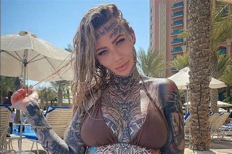 Britains Most Tattooed Woman Hits Back At Trolls Who Say Shell Regret