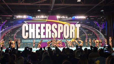 Top Gun Lady Jags Cheersport Nationals 2017 Day 2 Youtube