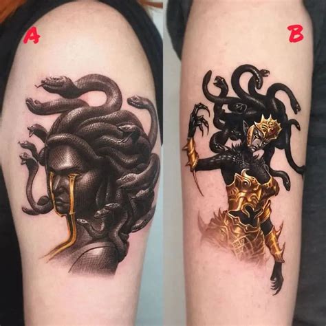 12 Medusa Tattoo Ideas With Meanings 57 Photos