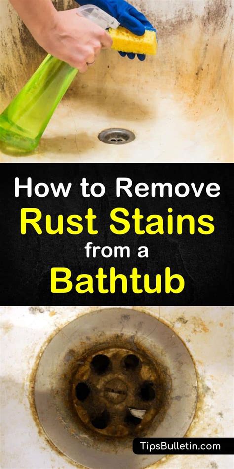 How To Clean Rust In Tub Melony Lujan Blog