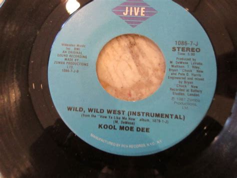 45 Rpm Kool Moe Dee Wild Wild West Ebay