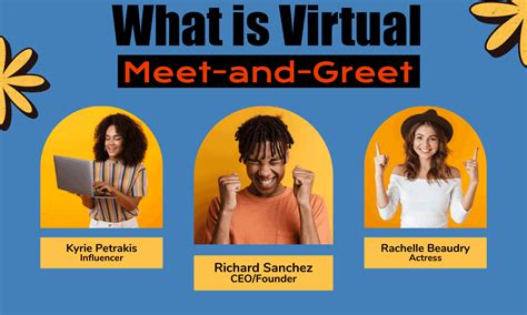 what is virtual meet and greet explained