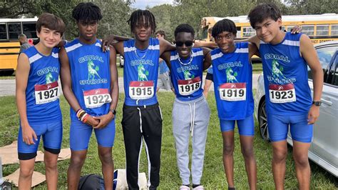Recap Cross Country And Swimming District Championships In Coral Springs • Coral Springs Talk