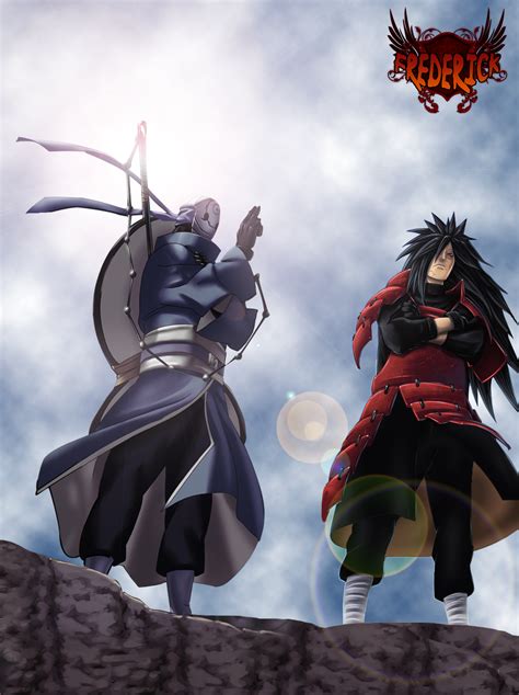 Tobi And Madara Colored By Fredericknb On Deviantart