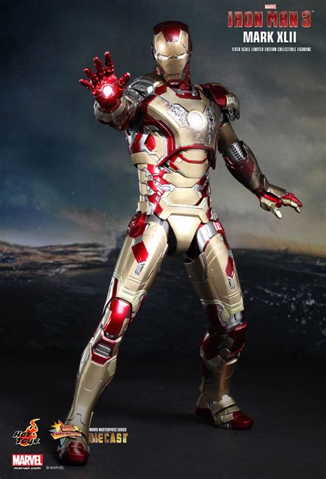 Iron man mark xli bones iron man 3 1/6 scale movie masterpiece series by hot toys. Iron Man Mark XLII Armor from Hot Toys - Mifty is Bored