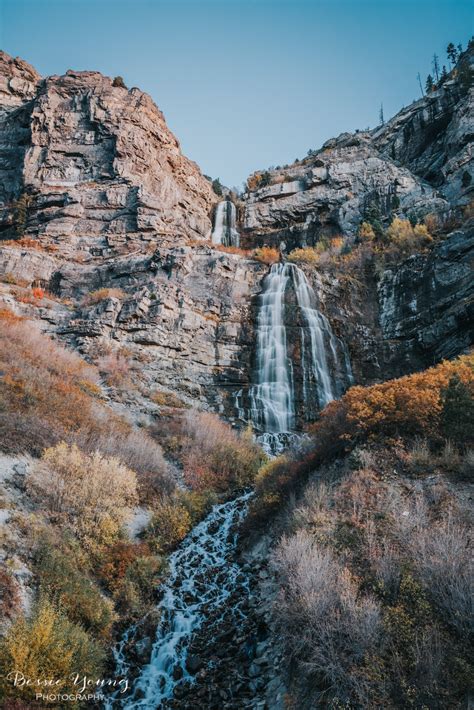 Bridal Veil Falls Utah Photograph — Bessie Young Photography