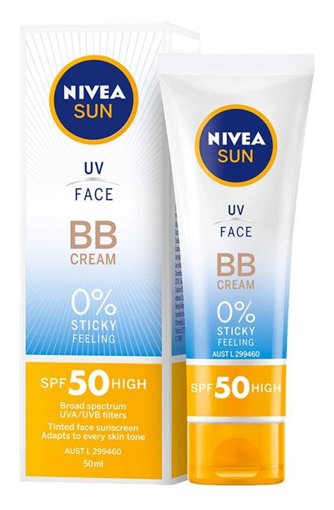 Nivea Sun Uv Face Bb Cream Spf 50 Ingredients Explained