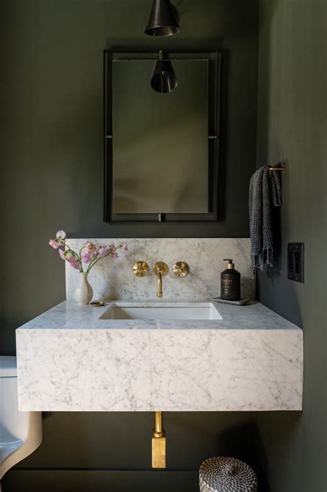 Magnolia New Build Transitional Powder Room Seattle By Jessica