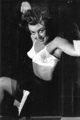 1940s 60s 4 X 6 Repro Risque Pinup Rp Takes Off Shirt Bra Stockings Ebay