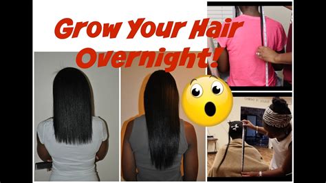 Getting there can be anything but. Grow Your Hair OVERNIGHT!! RESULTS YOU WON'T BELIEVE ...