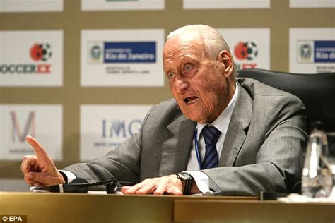 former fifa president joao havelange dies aged 100 daily mail online