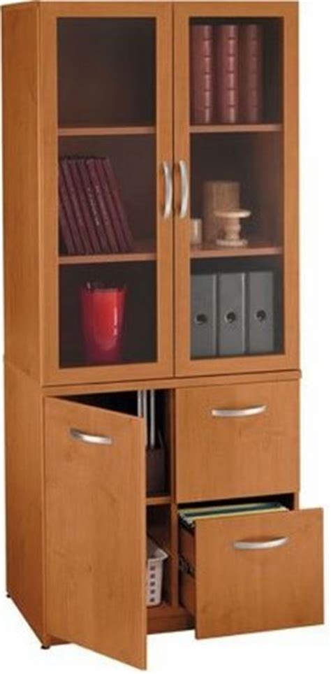 See more ideas about bathroom storage, storage cabinets, bathroom storage cabinet. Bush WL72402 Universal Wall Systems Natural Cherry Storage ...