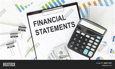 Financial Statement Image And Photo Free Trial Bigstock