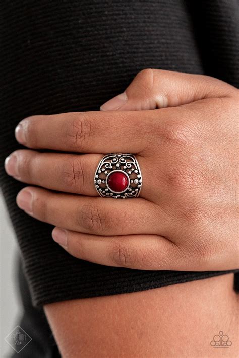 On An Adventure Red Paparazzi Ring Jewelryblingthing